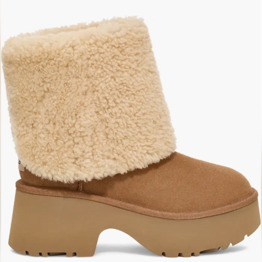 UGG Tall New Heights boot chestnut size 8